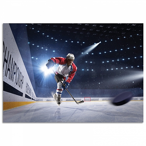 Постер Хоккей «Нападающий»