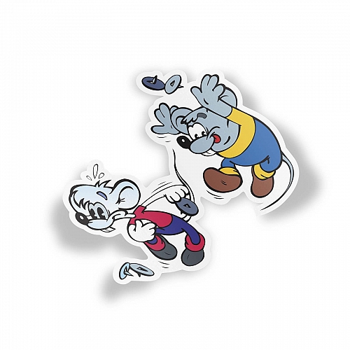 Стикер Митя и Мотя