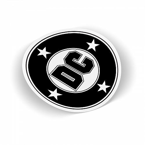 Стикер DC Comics (black)