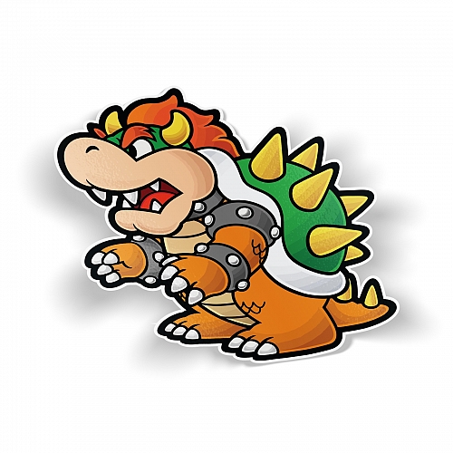 Стикер дракон Боузер из Марио