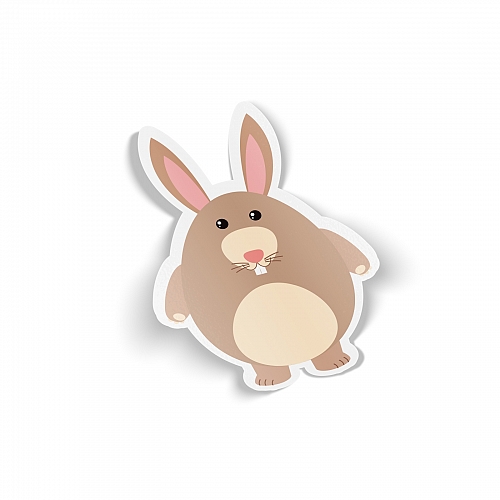 Стикер зайчик (животные)