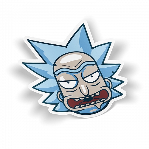 Стикер Рик и Морти