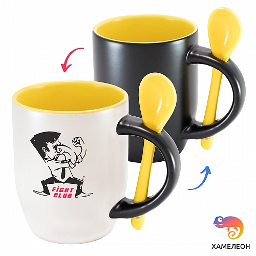 Кружка хамелеон Fight Club