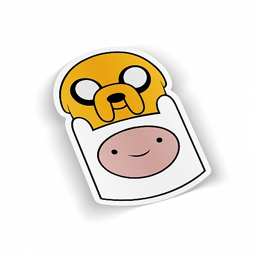 Стикер Adventure Time: Finn and Jake