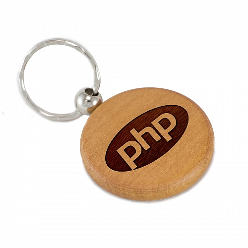 Брелок PHP из дерева