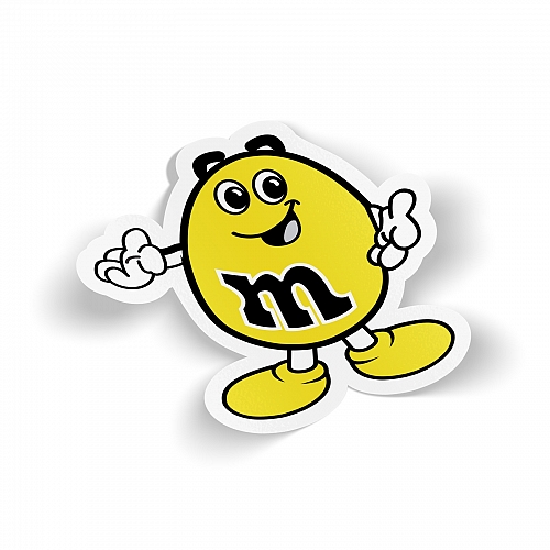 Стикер M&M's® Yellow