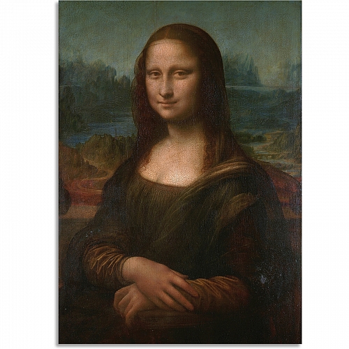 Постер Мона Лиза (Леонардо да Винчи)