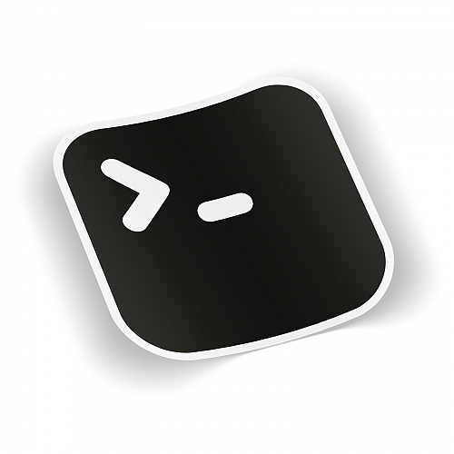 Стикер Command line