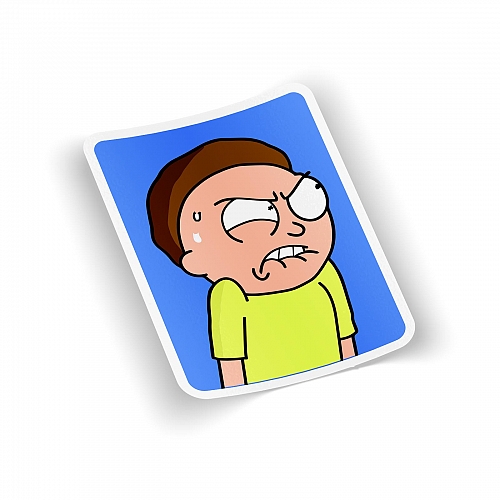 Стикер Рик и Морти - Злой Морти