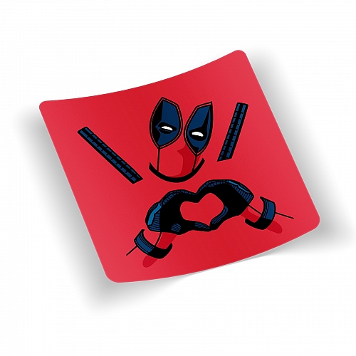 Стикер Deadpool with Love