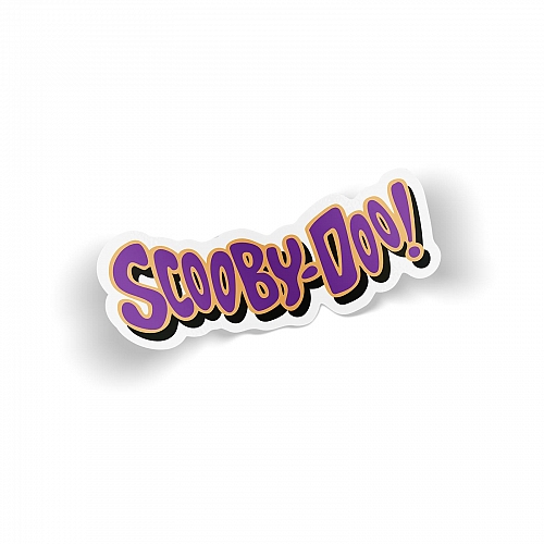 Стикер Scooby Doo logo