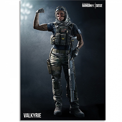 Постер Rainbow Six Valkyrie (большой)