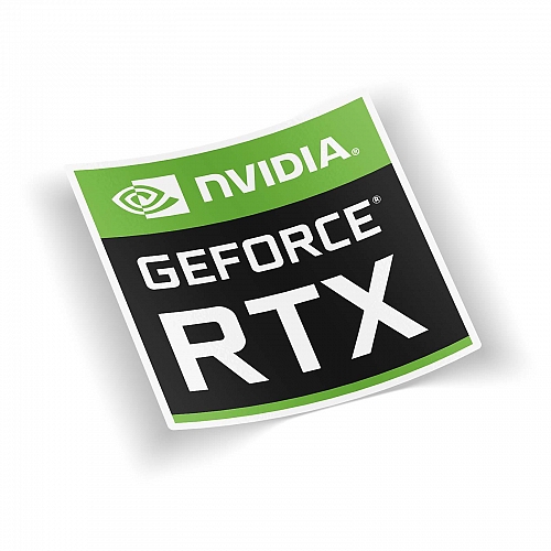 Стикер NVIDIA RTX