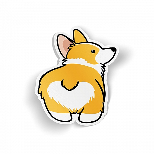 Стикер Corgi Heart Butt