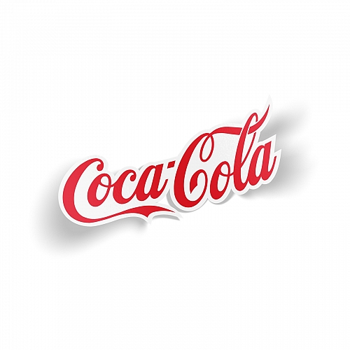 Стикер Coca Cola