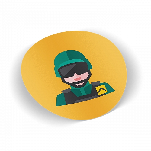 Стикер Soldier