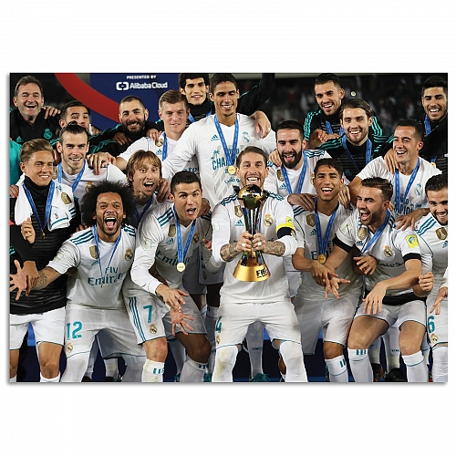 Постер Real Madrid 3 ЧМ