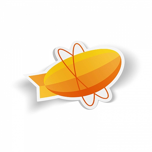 Стикер Zeplin
