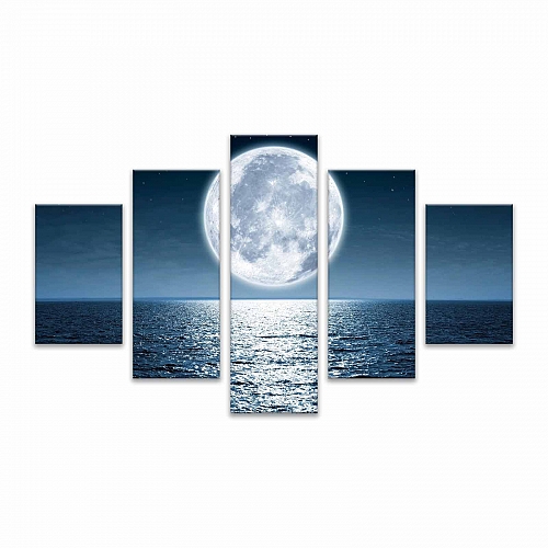 Модульная картина Лунная гладь