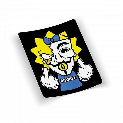Стикер DISOBEY - Maggie Anonymous