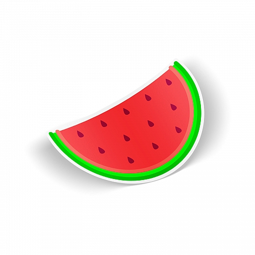 Стикер Арбуз