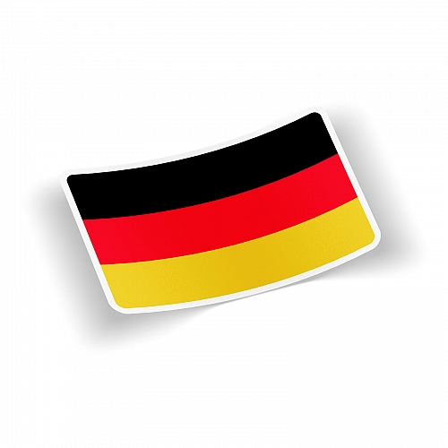 Стикер флаг Германии