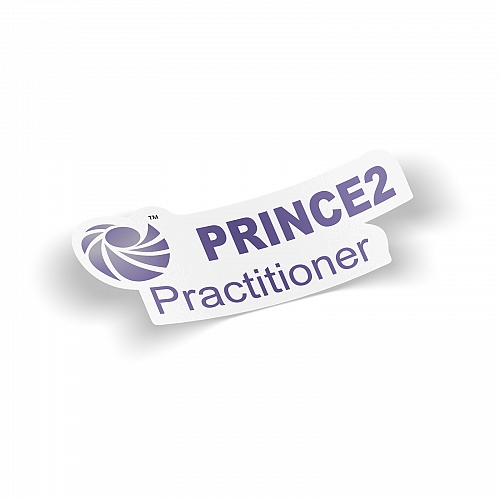 Стикер Prince2 Practitioner 