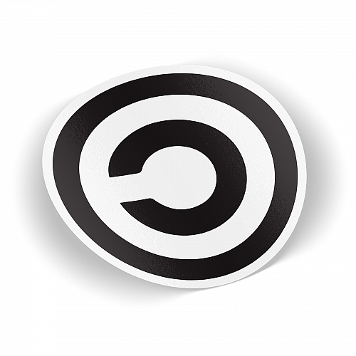 Стикер Copyleft