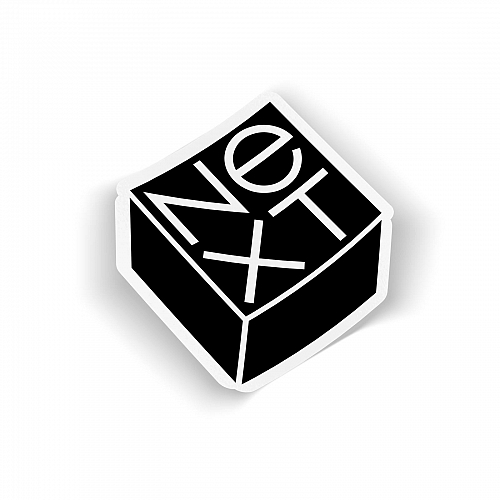 Стикер NEXT (black)