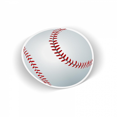 Стикер Бейсбольный мяч