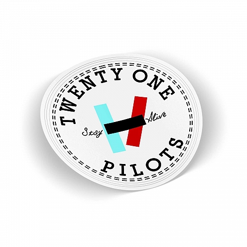 Стикер Twenty one pilots