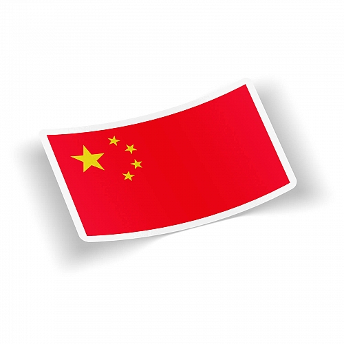 Стикер Флаг Китая