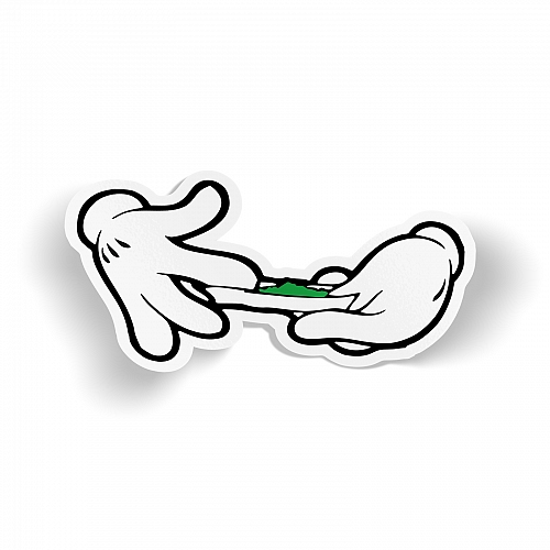 Стикер «Косячок coming soon..»