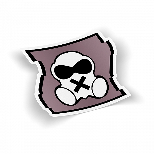 Стикер Rainbow Six: Mute icon