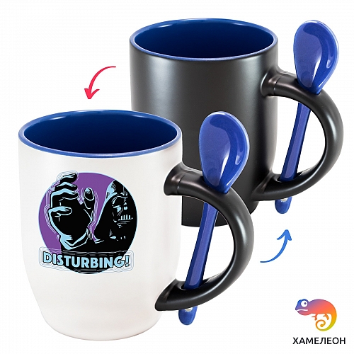 Кружка хамелеон Disturbing!