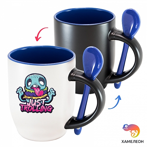 Кружка хамелеон CS:GO - Just Trolling