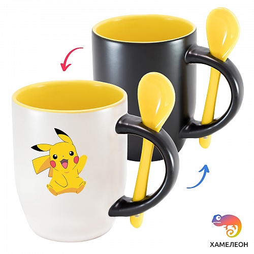 Кружка хамелеон Pikachu