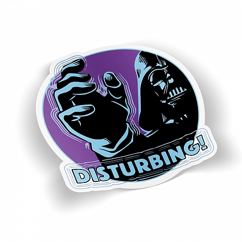 Стикер Star Wars - Disturbing