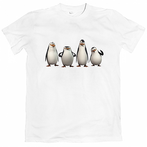 Футболка Пингвины мадагаскара