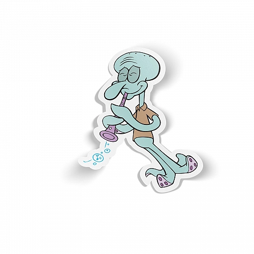 Стикер Сквидвард Тентикалс