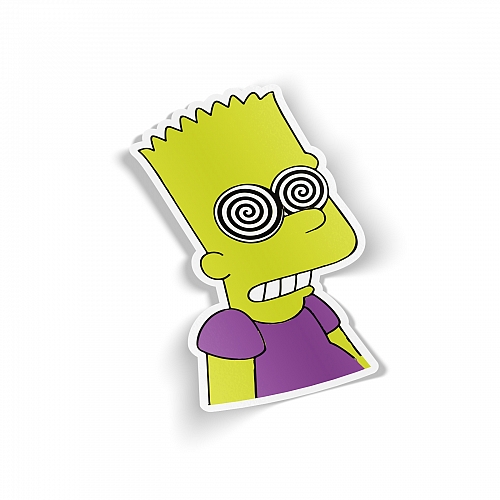 Стикер Confused Bart