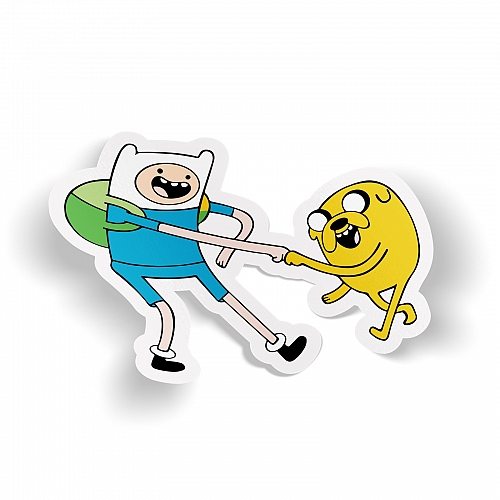 Стикер Adventure Time: Fist bump!