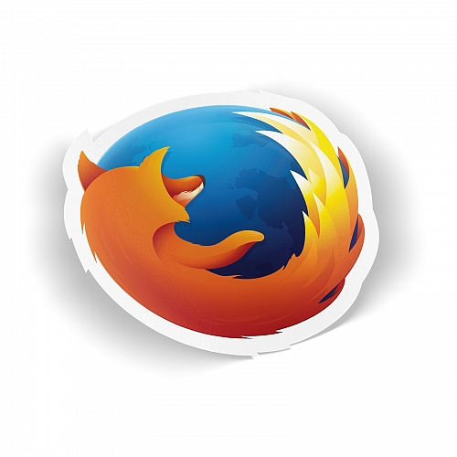 Стикер Mozilla Firefox