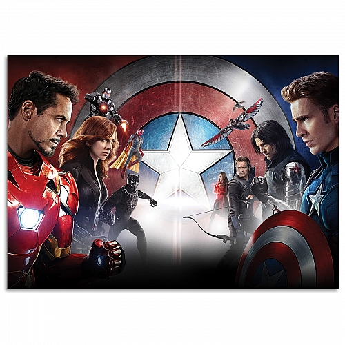 Постер Первый мститель: Гражданская война