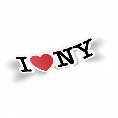 Стикер I ❤︎ NY