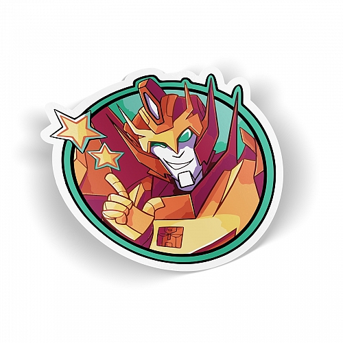 Стикер Transformers - Rodimus