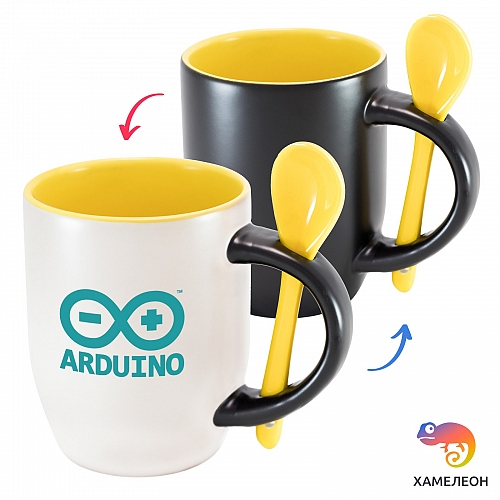 Кружка хамелеон Arduino