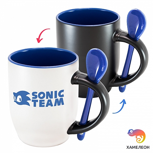 Кружка хамелеон Sonic Team