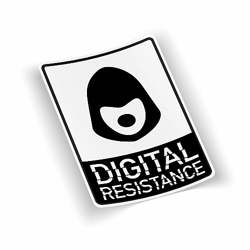 Стикер Digital Resistance