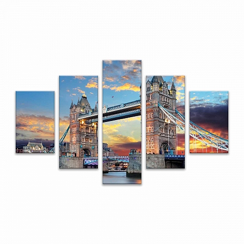 Модульная картина Тауэрский мост